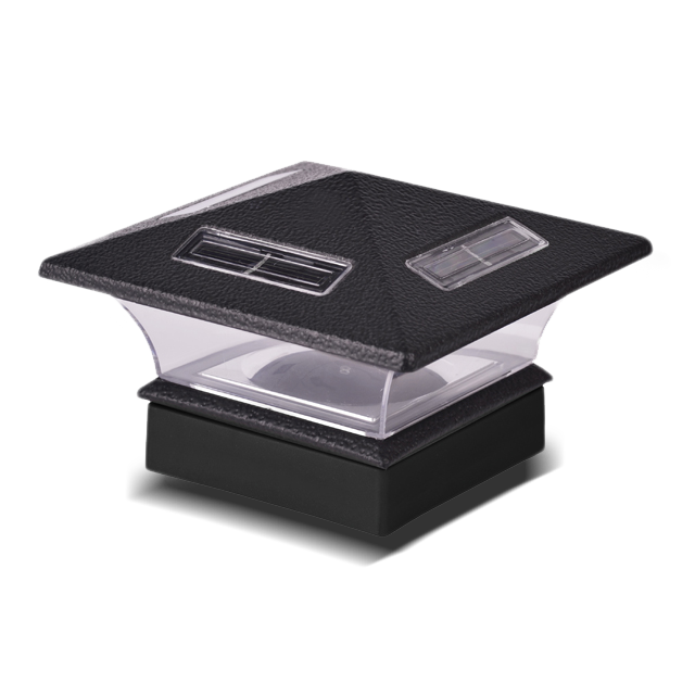 2211-F26 BL Træ Vandtæt Hegnspæl Cap Light