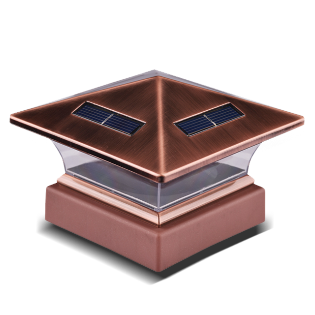 2211-F26-CO Kobberbelagt LED-stolpehætte med høj lysstyrke 2211-F26-CO Kobberbelagt LED-stolpehætte med høj lysstyrke