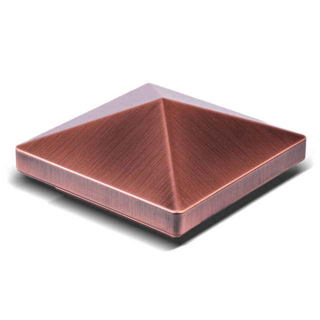 2211-FC Anlique Bronze udendørs vandtæt stolpehætte 2211-FC Anlique Bronze udendørs vandtæt stolpehætte