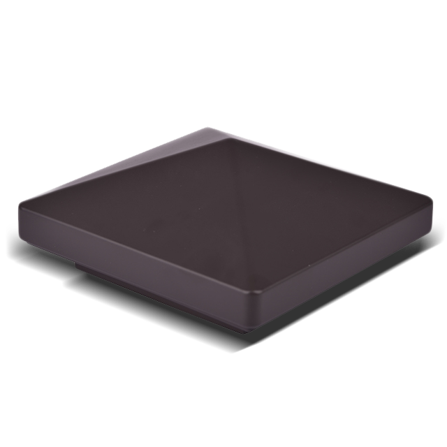 2211-FC Kvalitet nyttig Sølv Firkantet Plastic Stolpehætte 2211-FC Kvalitet nyttig Sølv Firkantet Plastic Stolpehætte