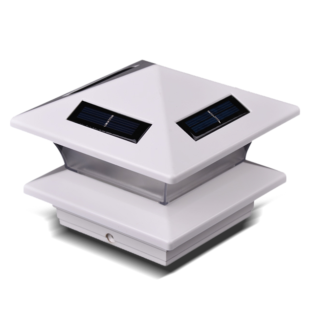 2211-NF24 WH Hvid udendørs stolpehætte lys hegn Havelys 2211-NF24 WH Hvid udendørs stolpehætte lys hegn Havelys